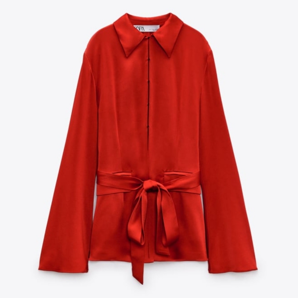 NWT Zara Belted Kimono Blazer, Limited Edition, XS, NWT - Picture 15 of 15